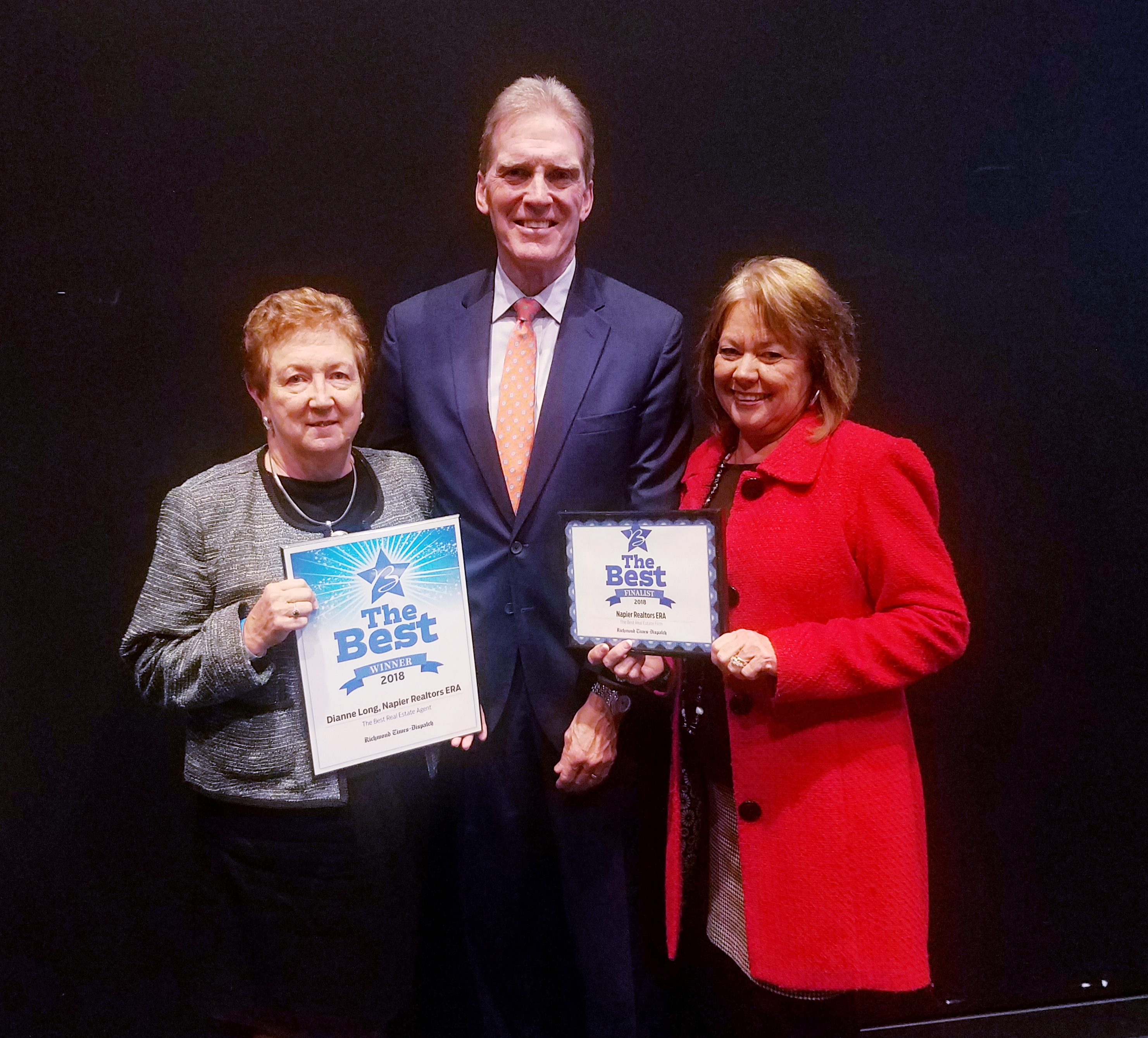 Jim Napier, Lummie Jones, Dianne Long